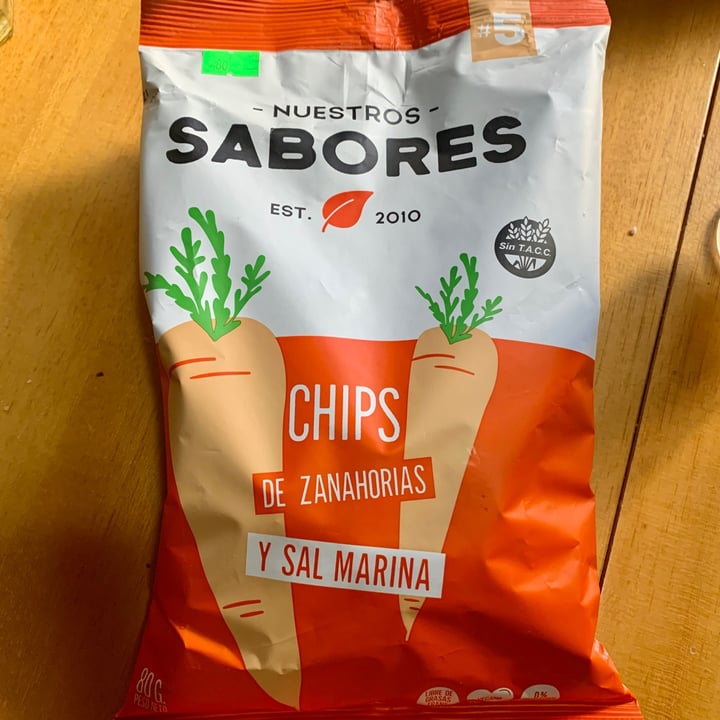 review photo of Nuestros Sabores Chips de Zanahoria y Sal Marina shared by @mxxxxx on 29 May 2021 - review
