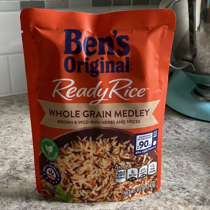 review photo of Uncle Ben's ready rice whole grain medley shared by @janmarie on 30 May 2022 - review