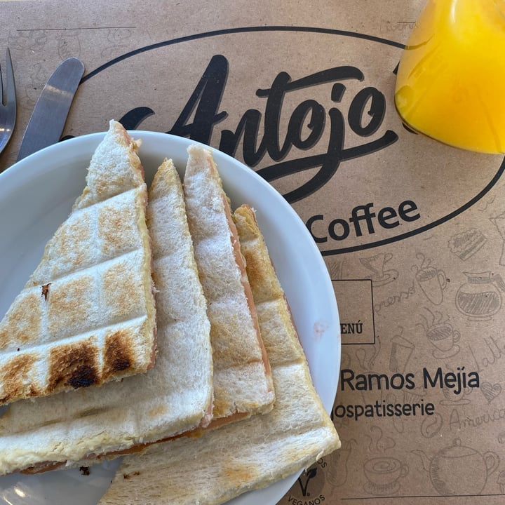 review photo of Antojo’s Sandwich De Miga+jugó De Naranja shared by @antonellaliendo on 16 Sep 2022 - review