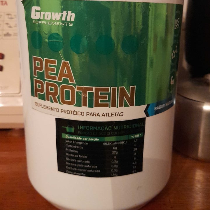 photo of Growth Supplements Pea Protein shared by @evilpop on  02 Feb 2022 - review