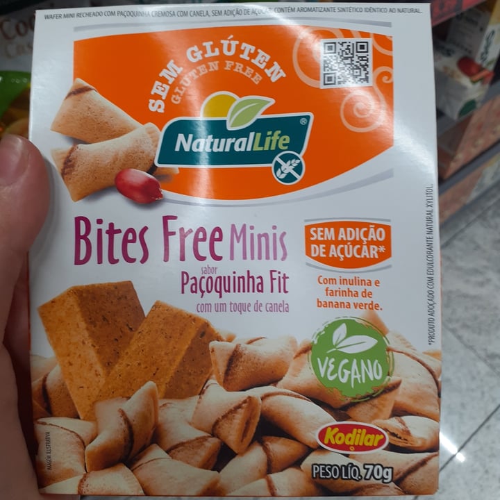 photo of NaturalLife Bites Free Mini - Paçoquinha Fit shared by @0610 on  15 May 2022 - review