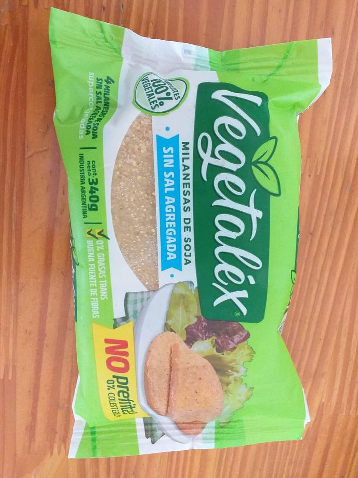 photo of Vegetalex Milanesa de Soja Tradicional shared by @solmichelle on  25 Dec 2019 - review