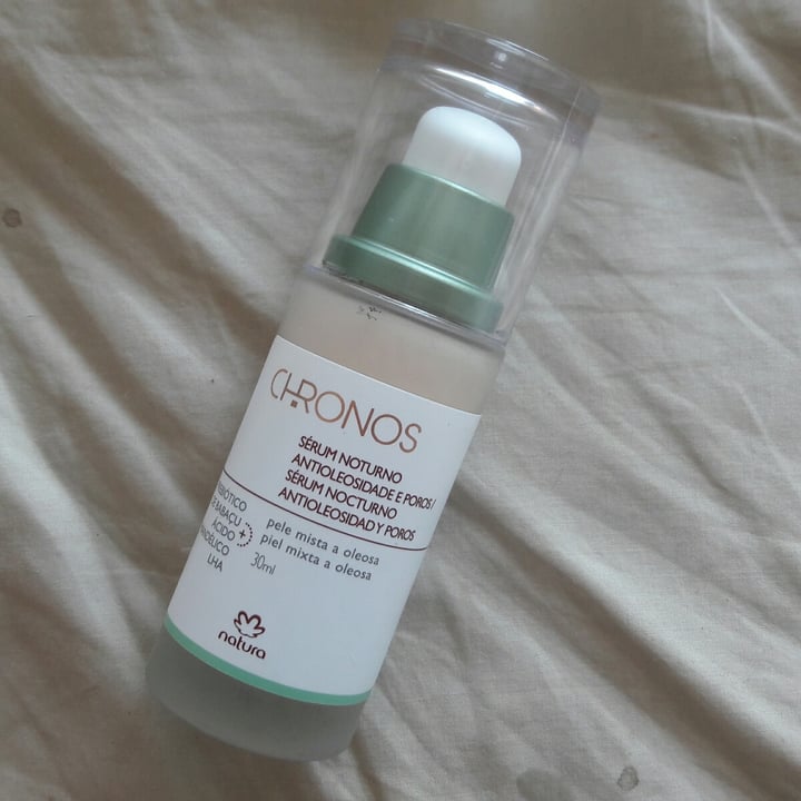 photo of Natura Serum nocturno antioleosidad shared by @manetofu on  30 Oct 2020 - review