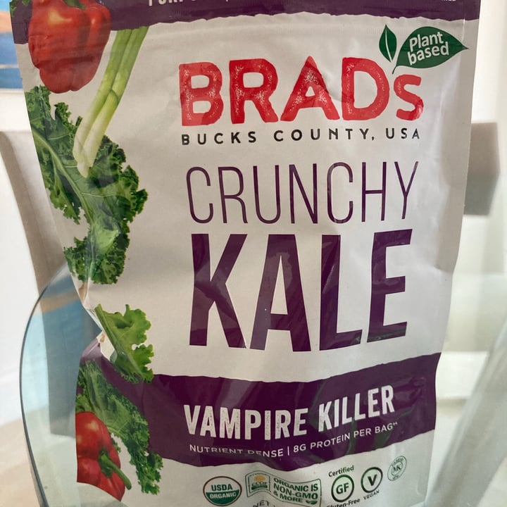 review photo of Brad’s Plant Based Crunchy Kale: Vampire Killer shared by @vivianstry on 31 Mar 2021 - review