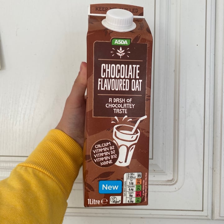 photo of ASDA Chocolate Oat Drink shared by @kitlovescookies on  23 Sep 2020 - review