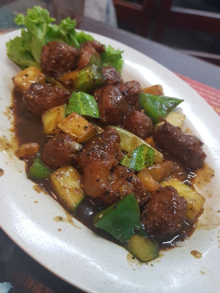 photo of Tian Ka Vegetarian Food Black Pepper Sauce Vege Ribs shared by @emilythejoyfulnomad on  22 Feb 2020 - review