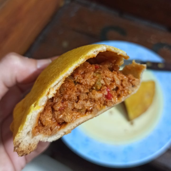 photo of La Esmeralda vegan Empanada shared by @azulhxcvegan on  26 Feb 2021 - review