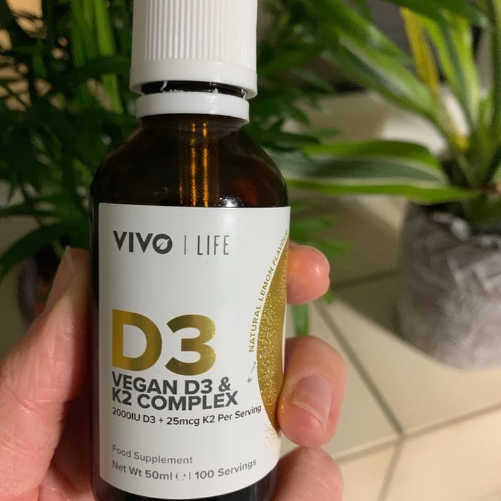 photo of Vivo Life D3- Vegan D3 & K2 Complex shared by @julia86 on  21 Apr 2021 - review