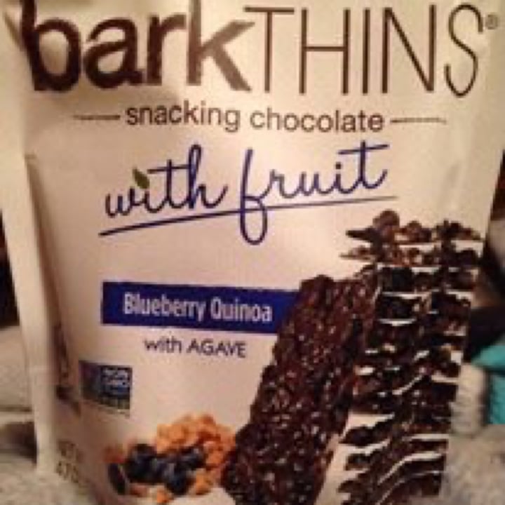 photo of barkTHINS Dark chocolate with Blueberries shared by @leleleah on  22 Jun 2020 - review