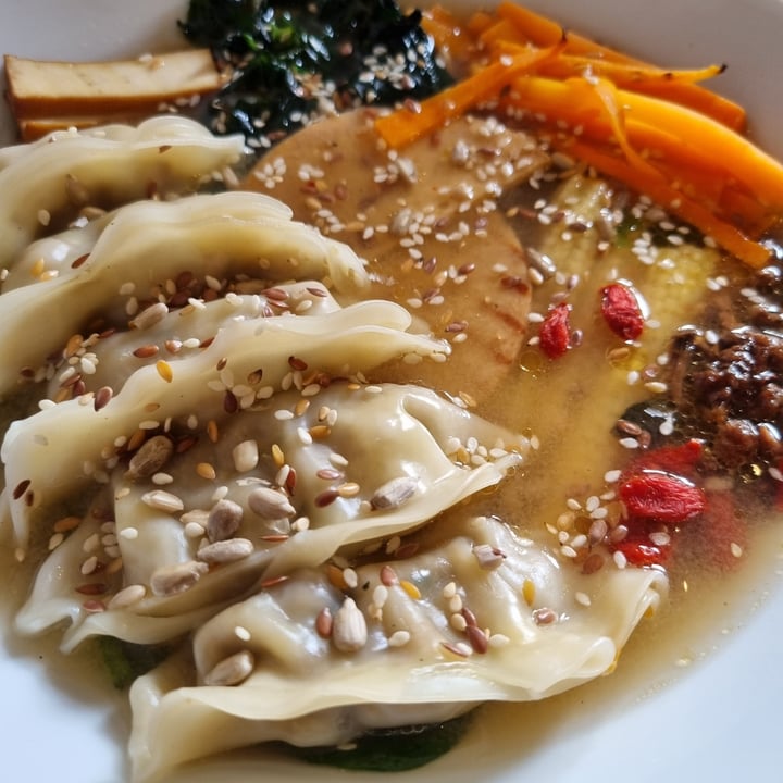 review photo of Moko Veggie Café Dumpling Soup shared by @larsam on 10 Apr 2022 - review