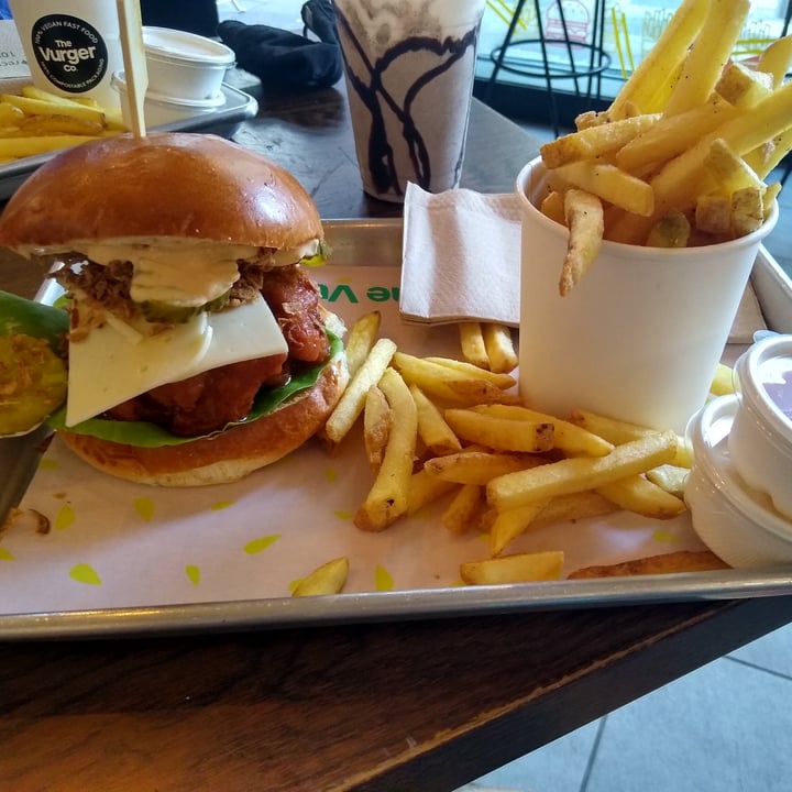 review photo of The Vurger Co Canary Wharf Buffalo Vurger shared by @darl on 13 Aug 2020 - review
