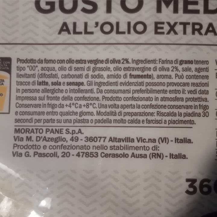 review photo of Morato Piadinelle Gusto Mediterraneo shared by @lucythewombat on 04 May 2022 - review