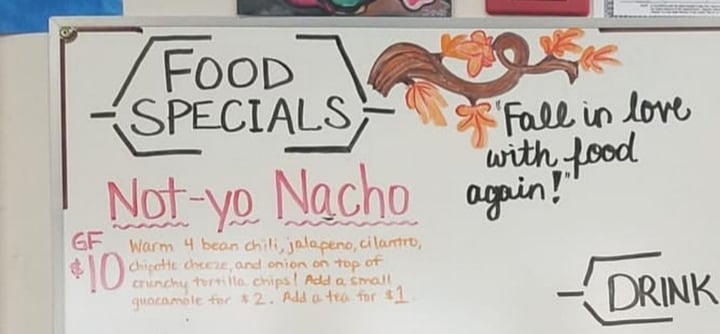 photo of SELF LOVE VEGAN CAFE Not-yo Nacho shared by @veganmomma4life on  20 Nov 2019 - review