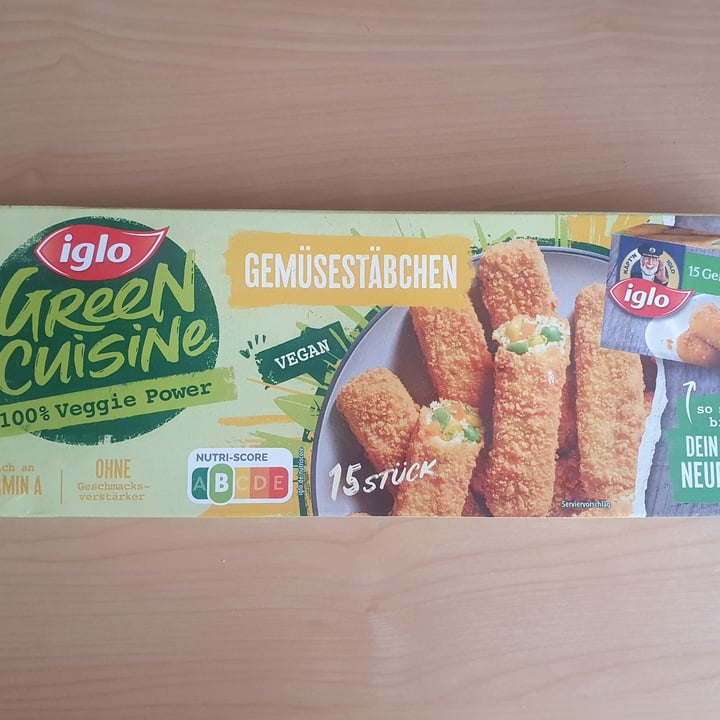 photo of Iglo Gemüsestäbchen shared by @julia218 on  11 Aug 2021 - review