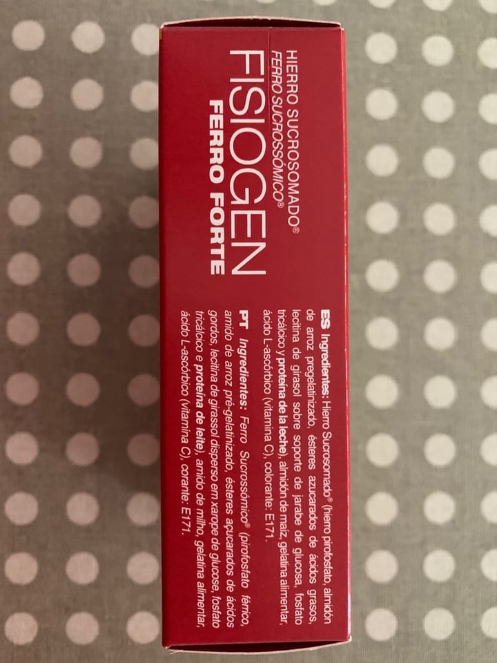review photo of Zambon Fisiogen Forte. Hierro Sucrosomado shared by @marturski on 10 Dec 2019 - review
