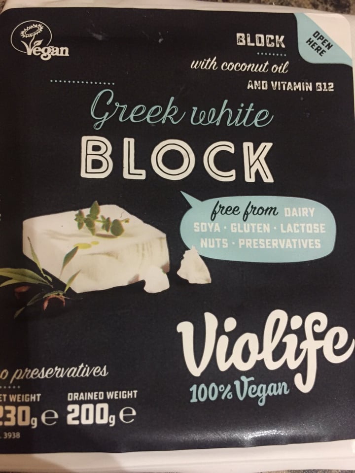 photo of Violife Greek White (Block/Panetto) shared by @badkittycat on  07 Oct 2019 - review