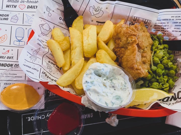 photo of by CHLOE. Covent Garden Tofish and Chips shared by @catstronaut on  24 Jul 2019 - review