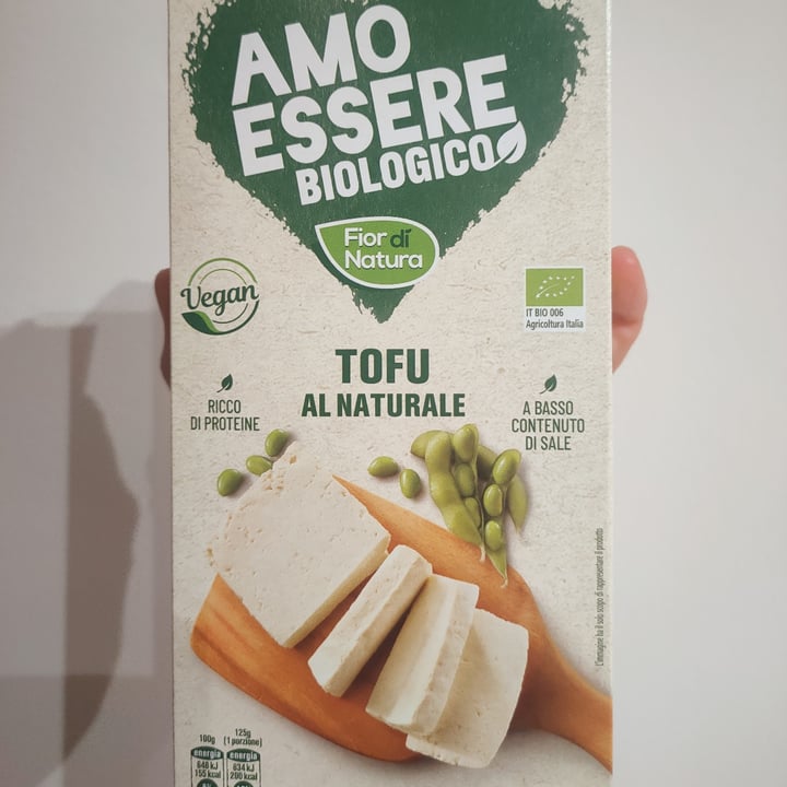 photo of Amo Essere Biologico Fior Di Natura Tofu Al Naturale shared by @agnetrem on  18 Oct 2022 - review