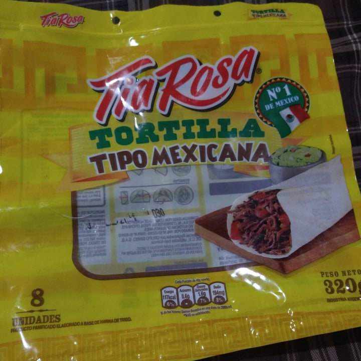 photo of Tia Rosa Tortilla tipo mexicana shared by @agusvegana1990 on  29 Apr 2021 - review