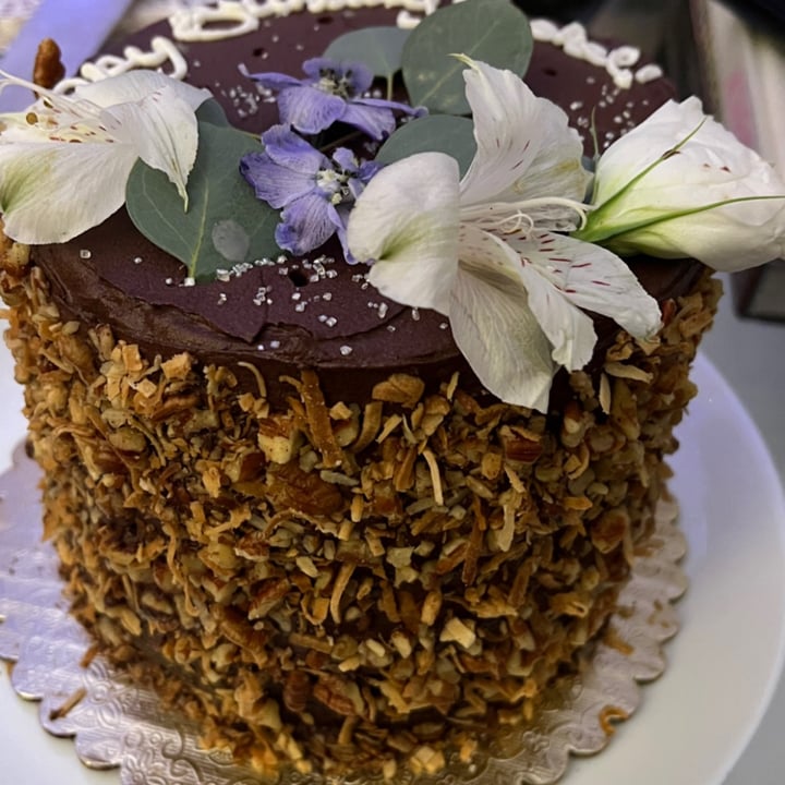 photo of the good good | Vegan Kitchen + Bakeshop German Chocolate Cake shared by @rachel-miro on  27 Oct 2022 - review