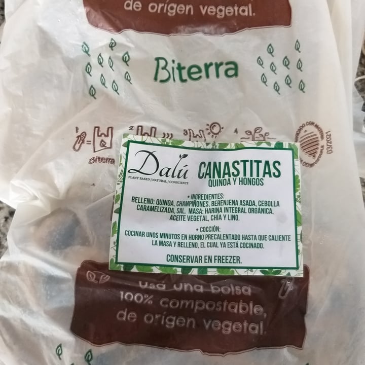 photo of Dalú Canastitas De quinoa Y Hongos shared by @sildemar on  02 Oct 2021 - review