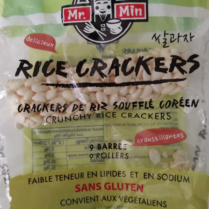 photo of Mr min Rice crackers shared by @neide66 on  03 May 2022 - review