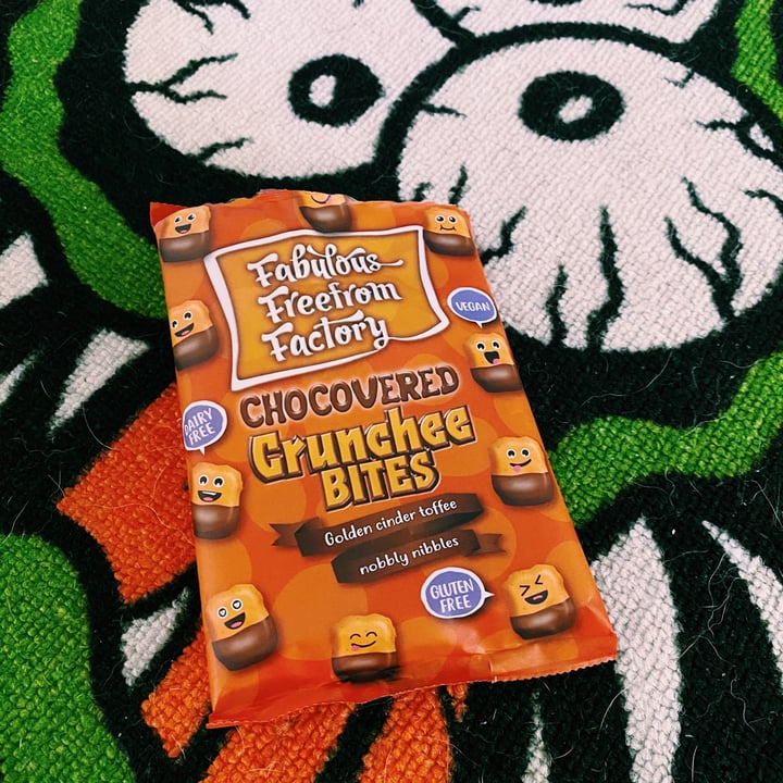 review photo of Fabulous Freefrom Factory Dairy Free Chocovered Crunchee Bites shared by @evilratking on 04 Jun 2021 - review