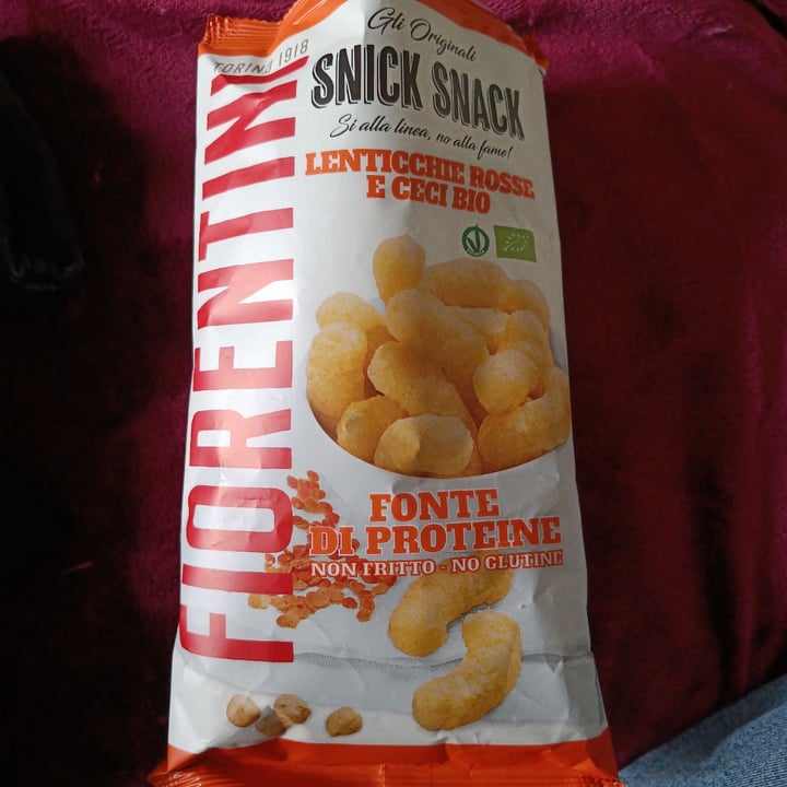 photo of Fiorentini Bio snick snack lenticchie rosse e ceci shared by @raviolino on  04 May 2022 - review