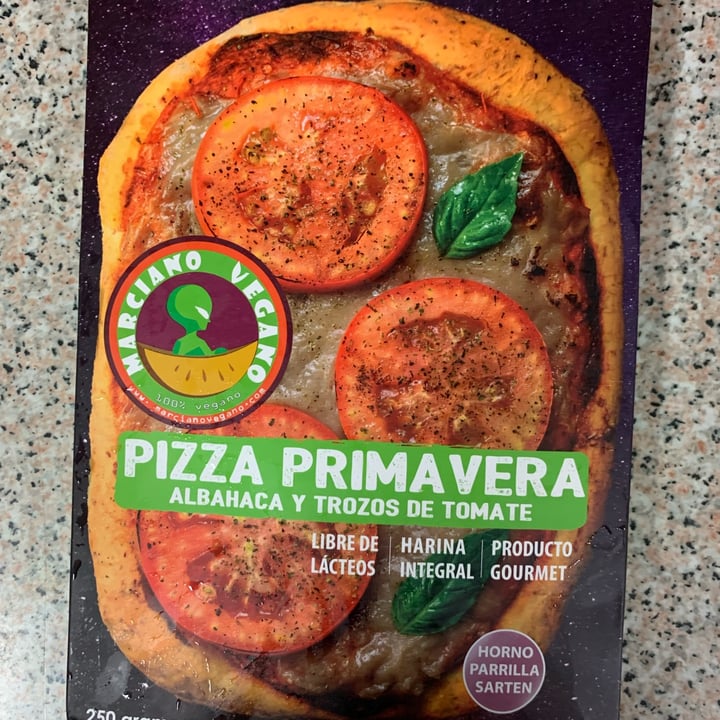 review photo of Marciano Vegano Pizza primavera shared by @gingerale on 08 Mar 2022 - review