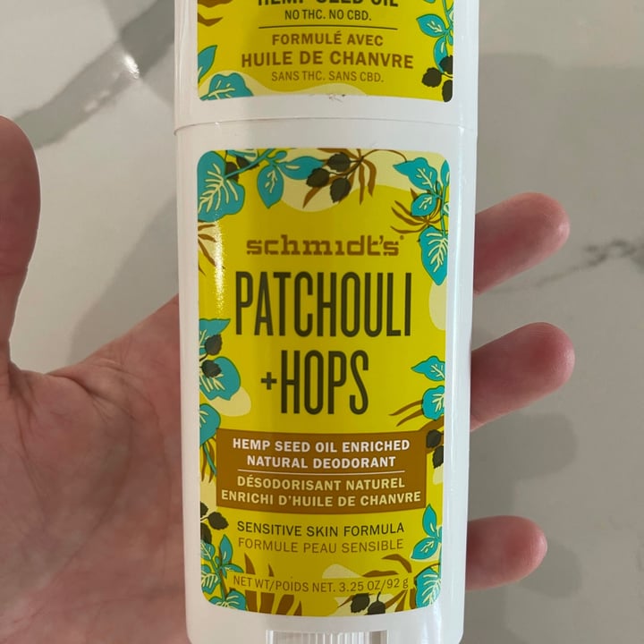 photo of Schmidt's Hempseed oil natural deodorant shared by @sandy87 on  28 Apr 2021 - review