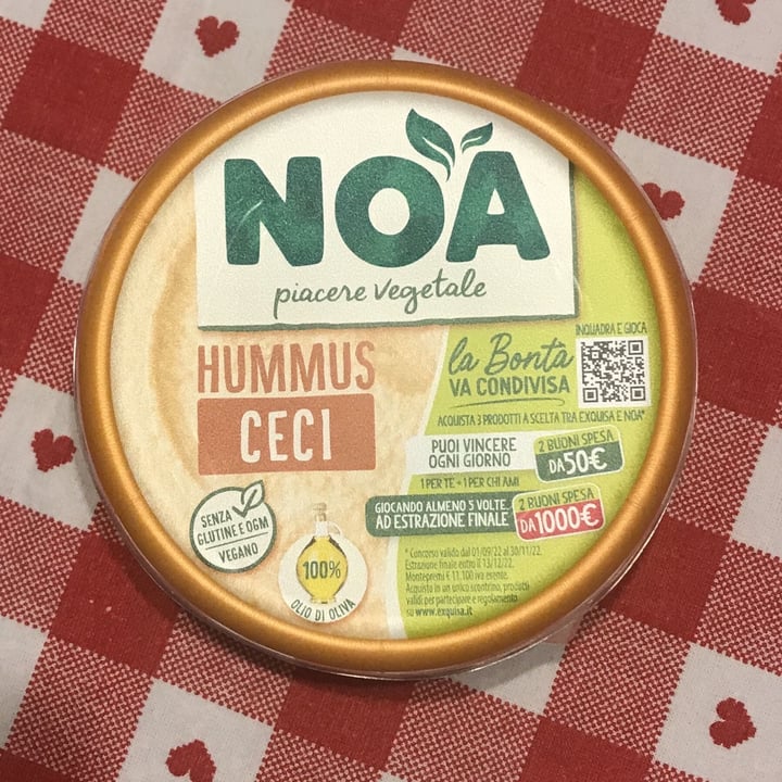 review photo of noa piacere vegetale Hummus ceci shared by @nabel on 31 Oct 2022 - review
