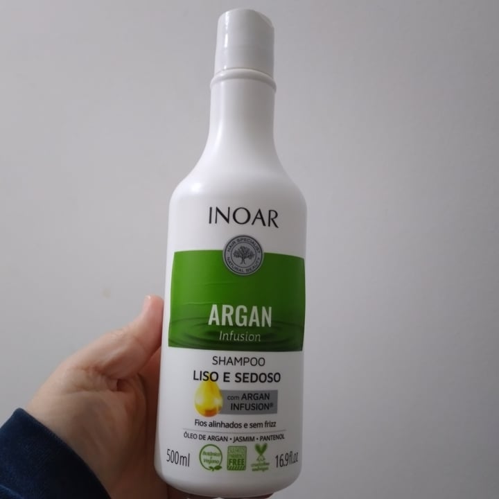 photo of Inoar Shampoo Argan Infusion shared by @sheilab on  20 Jul 2022 - review