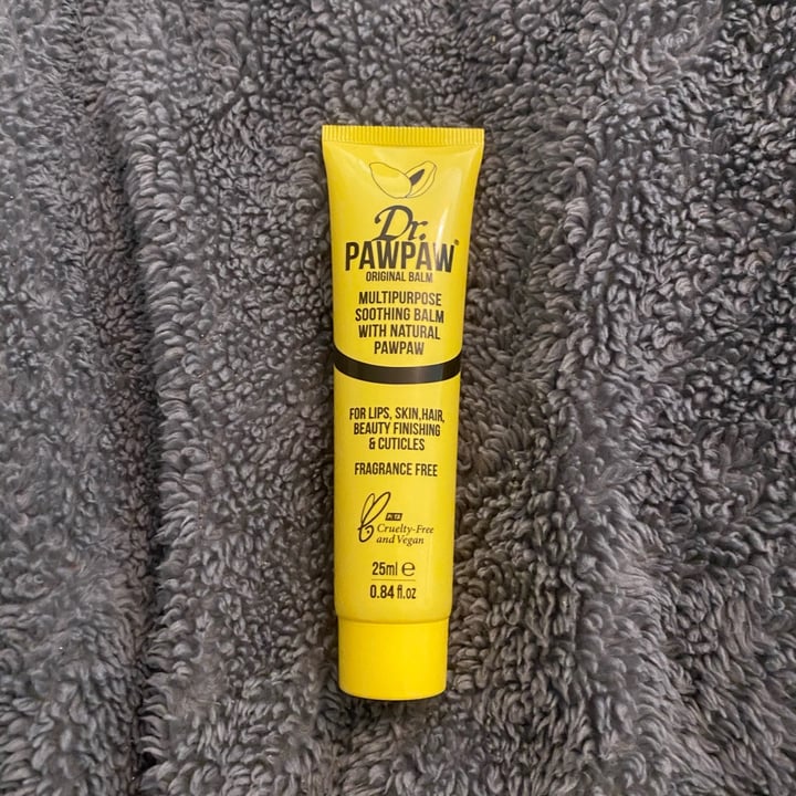photo of Dr. PawPaw Multipurpose Soothing Balm with Natural Pawpaw - Original Balm shared by @bethany0990 on  17 Feb 2021 - review