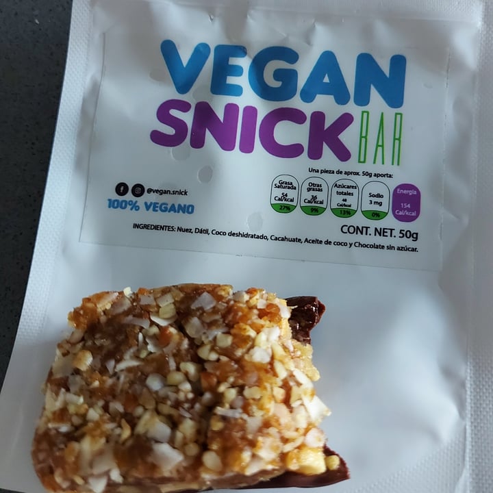 photo of Vegan Snick Vegan Snick Bar shared by @danielatb on  23 Oct 2020 - review