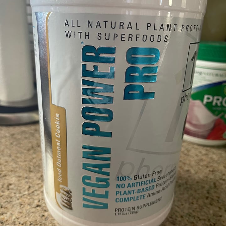 review photo of 1st Phorm Vegan Power Pro Protein Powder shared by @veganbear67 on 26 Jun 2021 - review