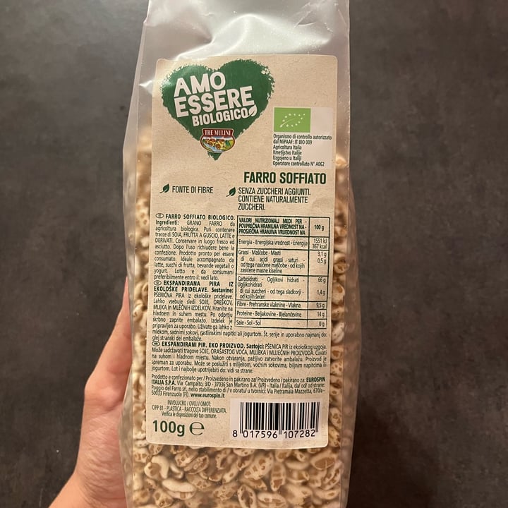 review photo of Tre Mulini Farro Soffiato shared by @ceraunavodka on 15 Aug 2022 - review