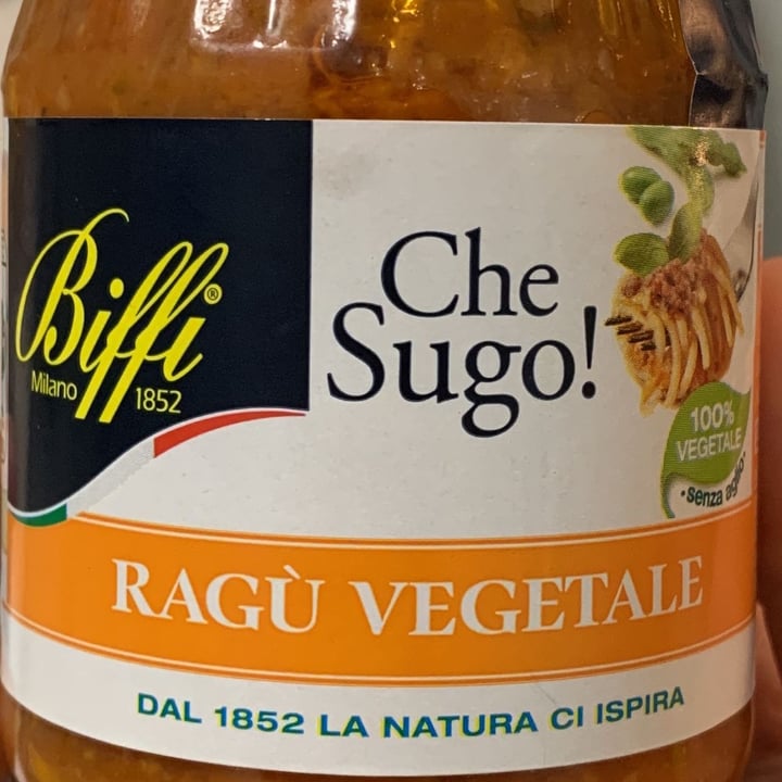 photo of Biffi Che Sugo! Ragù Vegetale (in vetro) shared by @chiarmarini on  10 Mar 2022 - review