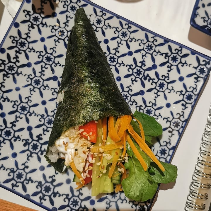 photo of Aiko Sushi (old Active Sushi On Bree) Tofu Hand Roll shared by @veganpower001 on  11 Oct 2021 - review