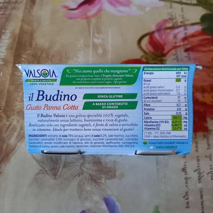 review photo of Valsoia Budino gusto panna cotta shared by @kzlyza on 23 Mar 2022 - review