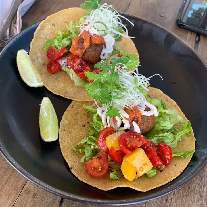 photo of Rustic and Blue The Farm Shop Falafel Wrap shared by @gutgoodies on  07 Feb 2021 - review