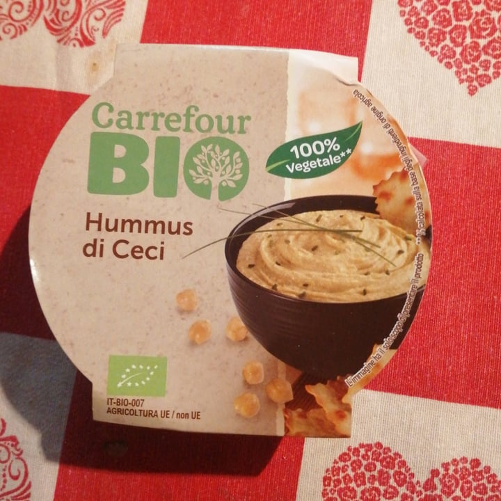 photo of Carrefour Bio Hummus di ceci shared by @emanuelaa on  17 Jun 2022 - review