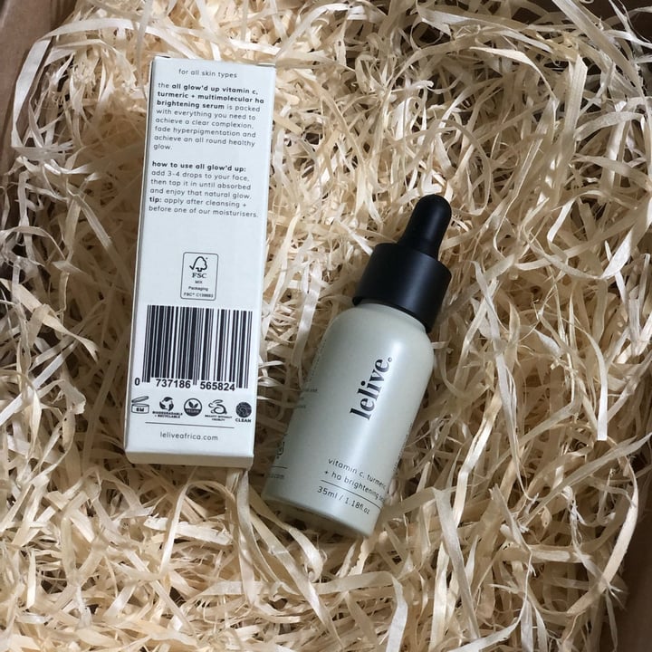 photo of Lelive All Glow’d Up Serum shared by @powerful01 on  16 May 2022 - review