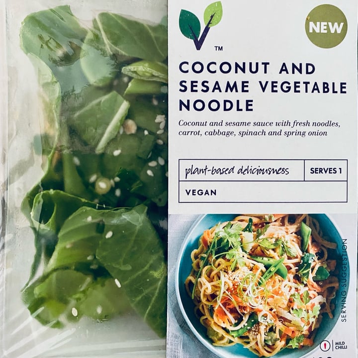 photo of Woolworths Food Coconut and Sesame Vegetable Noodle shared by @andrew309 on  22 Mar 2022 - review