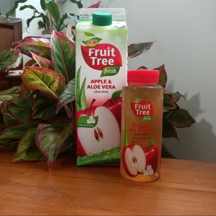 photo of F&N Fruit Tree Fresh Apple Juice And Aloe Vera shared by @loveplanetearthclub on  10 Nov 2021 - review