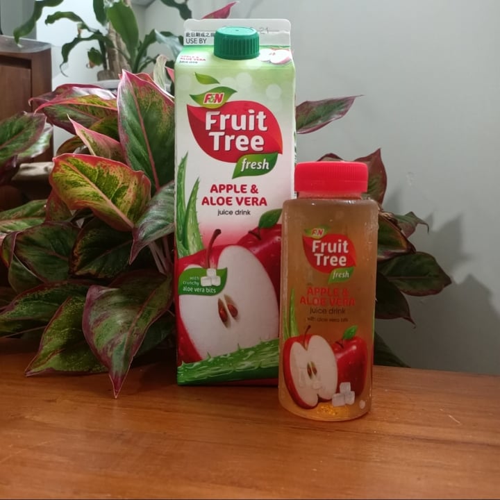 photo of F&N Fruit Tree Fresh Apple Juice And Aloe Vera shared by @loveplanetearthclub on  10 Nov 2021 - review