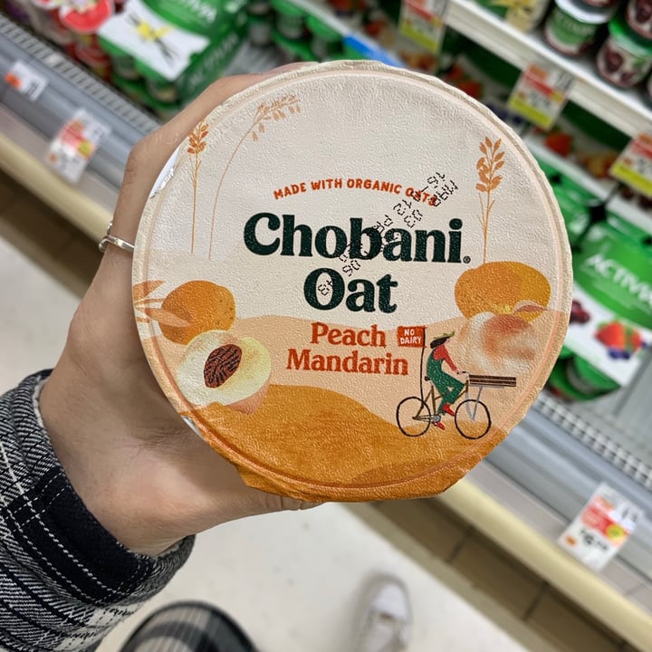 photo of Chobani Oat-Based Peach Mandarin Yogurt shared by @crazymoni5 on  23 Jan 2021 - review
