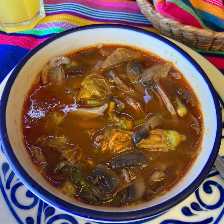 photo of Cabaña Iztaccihuatl Sopa campesina / Peasant soup shared by @abi88 on  05 Mar 2021 - review