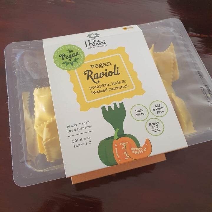 review photo of Ipastai Pumpkin, Kale & Toasted Hazelnut Ravioli shared by @sharneejade on 16 May 2021 - review