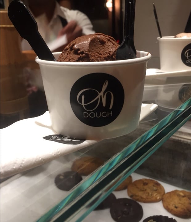 review photo of Oh Dough Chocolate fudge vegan ice cream shared by @komal2694 on 07 Mar 2018 - review