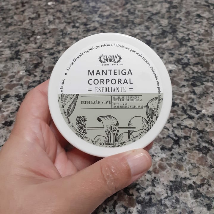 photo of Flora Pura Manteiga corporal esfoliante shared by @monicalima on  12 May 2022 - review